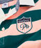 Kinder-Rugby-Poloshirt Jungen grün PINEDE/rosa ROSAKO