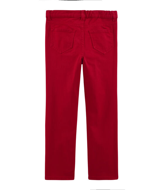 Kinderhose für Jungen rot TERKUIT