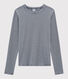Damen-T-Shirt mit Rundhalsausschnitt