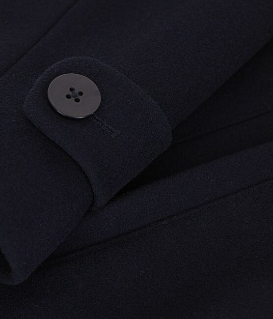 Damen-Cabanjacke aus Schurwolle blau SMOKING