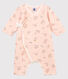 Baby Strampler aus gedoppeltem Jersey für Mädchen