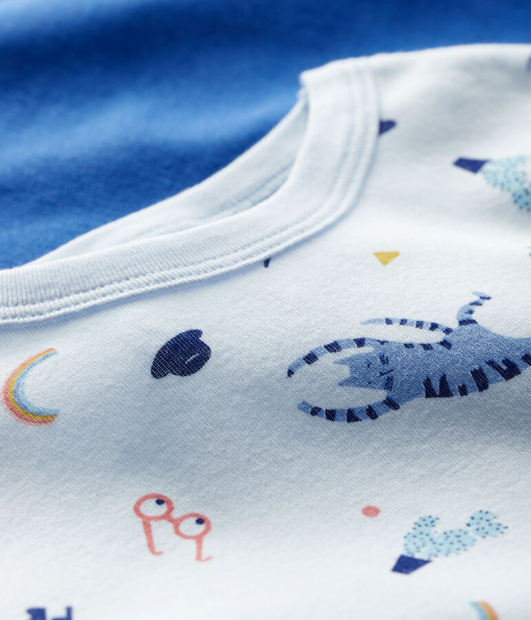 2er-Set lang&auml;rmelige Yoga-T-Shirts mit Tiermuster f&uuml;r Jungen vielfarbig