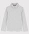 Unterziehpullover aus Baumwolle für Mädchen / Jungen grau BELUGA
