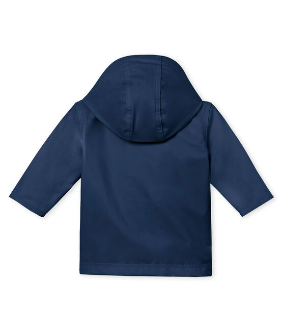 Ikonische Baby-Regenjacke Unisex blau SMOKING