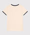 Damen-T-Shirt Le Droit aus Baumwolle mit Paris-Motiv naturfarben AVALANCHE