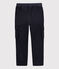 Kinder-Hose aus Gabardine in Regular Fit-Passform für Jungen blau SMOKING