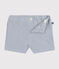 Baby-Shorts aus Seersucker GAULOISE/ MARSHMALLOW