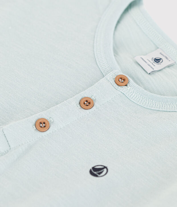 Kurz&auml;rmeliges Kinder-T-Shirt aus Baumwolle f&uuml;r Jungen gr&uuml;n