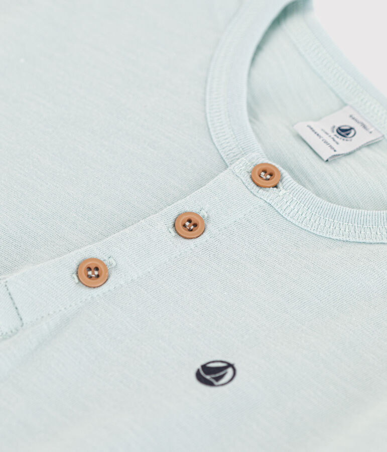 Kurz&auml;rmeliges Kinder-T-Shirt aus Baumwolle f&uuml;r Jungen gr&uuml;n