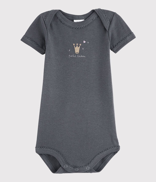 Kurz&auml;rmeliger Baby-Body M&auml;dchen MAKI