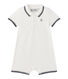Kurzer Baby-Jungen-Overall aus Jersey-Pikee