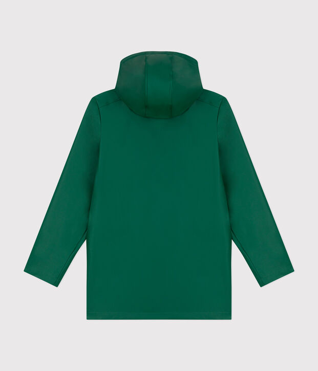 Ikonische Regenjacke f&uuml;r Damen und Herren gr&uuml;n