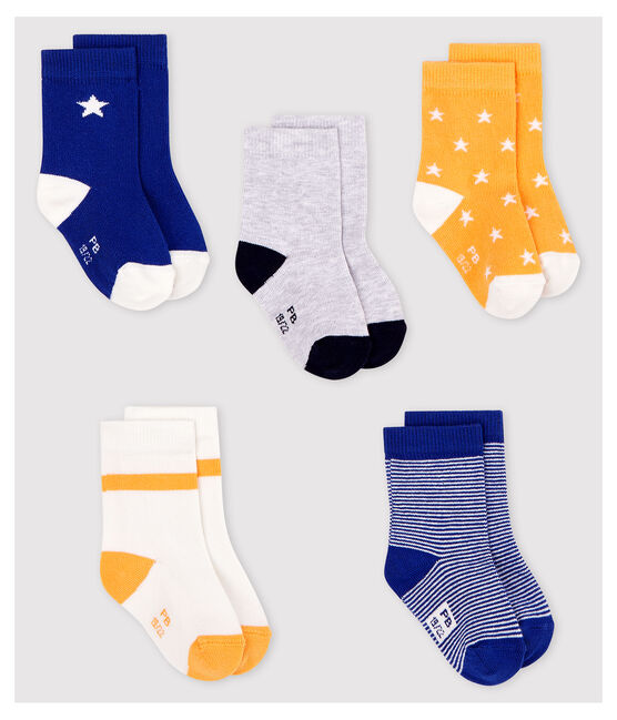 5er-Set Babysocken mit Motiv für Jungen variante 2