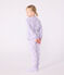 Kinder-Pyjama aus Nicki mit Herzmotiv weiss SQUAW/ MARSHMALLOW
