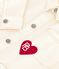 Kinder-Jeansjacke einfarbig naturfarben MILK