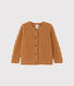 Baby-Mädchen-Cardigan aus Woll-/Nylongemisch