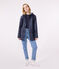 Regenjacke aus recyceltem Material und Bio-Baumwolle blau SMOKING