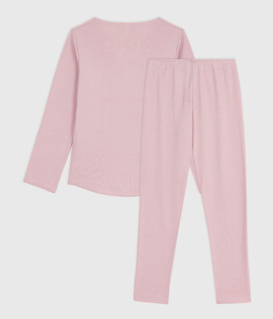 Kinder-Pyjama aus Baumwolle rosa JOLI