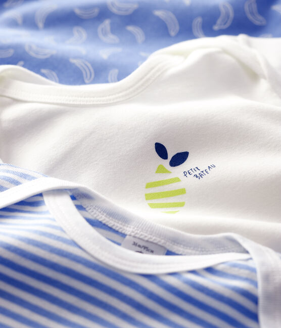 3er-Set kurzärmelige Baby-Bodys mit Zitronen-Motiv variante 1