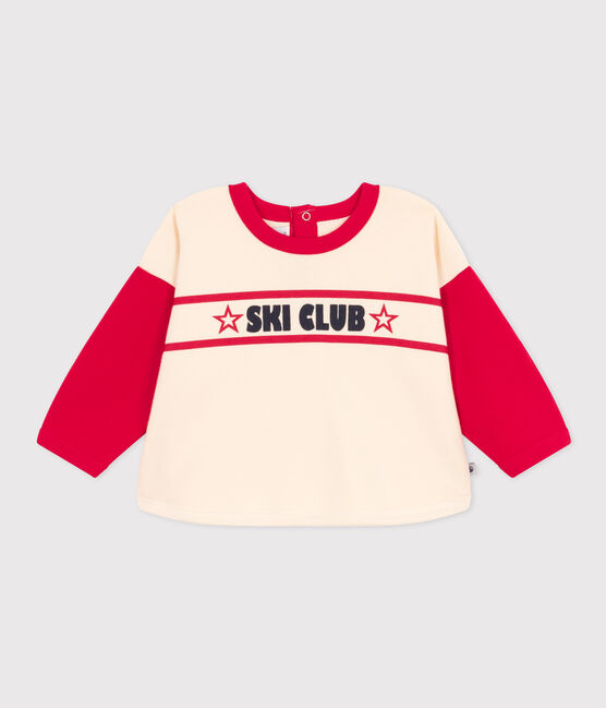 Baby-Sweatshirt aus bedrucktem Molton AVALANCHE/ CORIDA