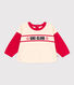 Baby-Sweatshirt aus bedrucktem Molton