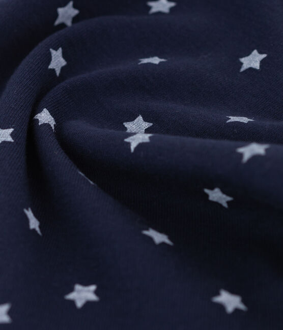 Langärmeliger Baby-Body mit Rollkragen, Unisex blau SMOKING/weiss MARSHMALLOW