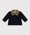Baby-Jacke aus Wollstoff blau SMOKING