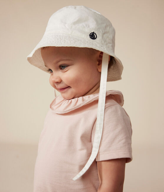 Kurzärmelige Baby-Bluse aus Jersey rosa SALINE