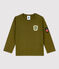 Baby-T-Shirt aus Baumwolle grün MILITARY