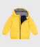 Einfarbige Kinder-Winterjacke  gelb JAUNE