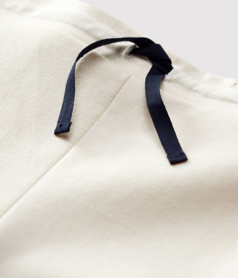 Bequeme Hose aus Baumwolle f&uuml;r M&auml;dchen naturfarben