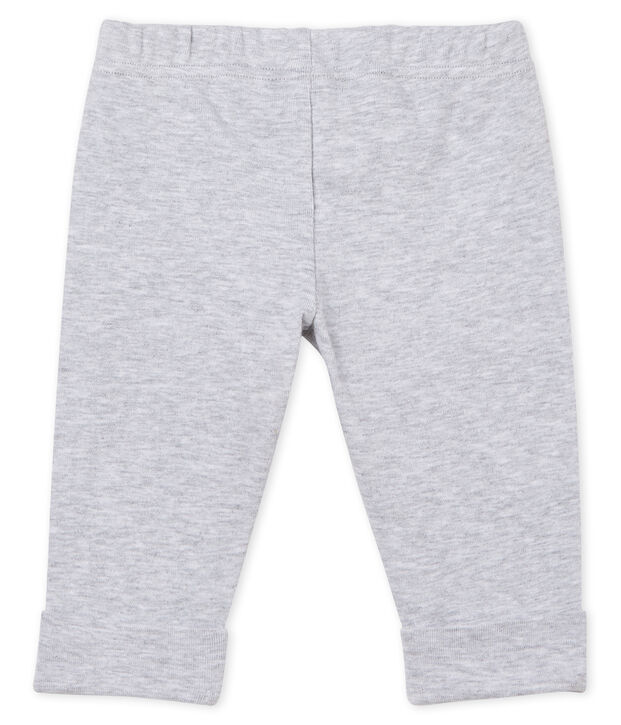 Babyhose aus Strick f&uuml;r M&auml;dchen grau