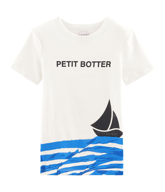 Kurzärmliges T-Shirt weiss MARSHMALLOW