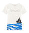 Kurzärmliges T-Shirt weiss MARSHMALLOW