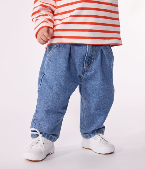Baby-Hose aus Denim ULTRA BLEACH