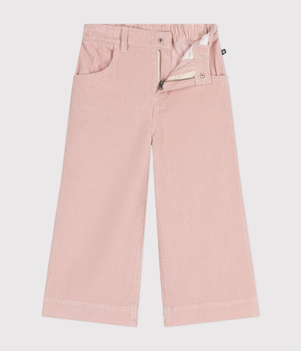 Kinder-Hose aus Fein-Cord f&uuml;r M&auml;dchen rosa