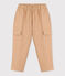 Kinder-Cargohose aus Sergestoff beige TRENCH