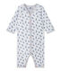 Baby-Jungen-Strampler ohne Fuß aus gedoppeltem Jersey
