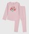 Kinder-Pyjama aus Baumwolle rosa JOLI
