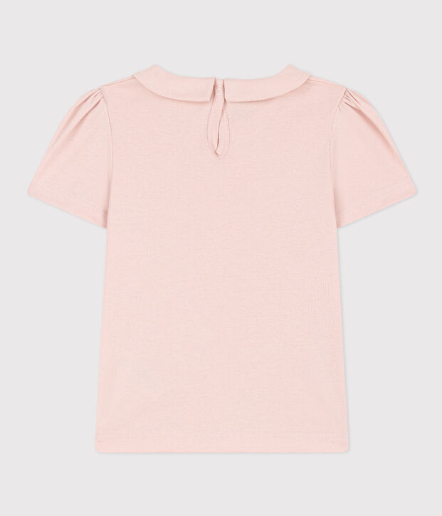 Kurz&auml;rmliges T-Shirt f&uuml;r Kinder/M&auml;dchen rosa