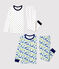 2er-Set Kinderpyjamas aus Baumwolle mit Herz- und Panther-Motiv für Jungen variante 1