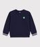 Kinder-Sweatshirt aus einfarbiger Baumwolle SMOKING