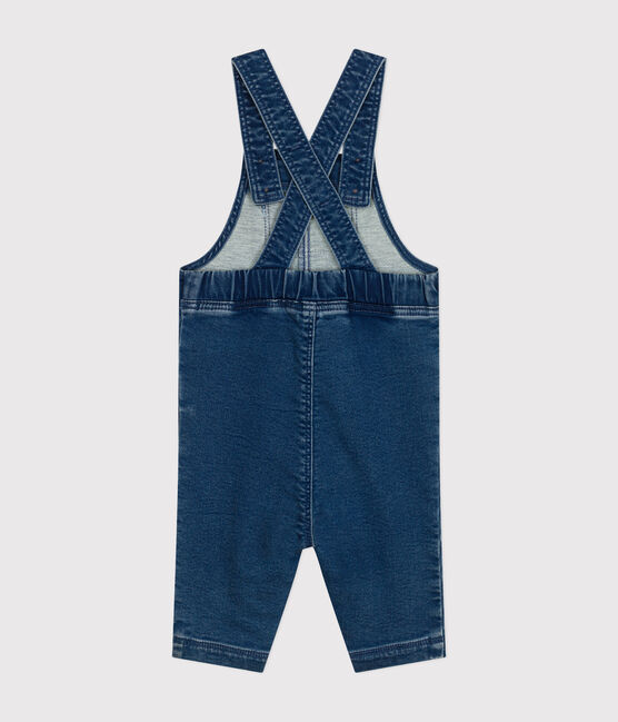 Lange Baby-Latzhose aus Denim blau BLEU DELAVE