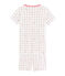 Kurzpyjama für kleine Mädchen weiss MARSHMALLOW/weiss MULTICO