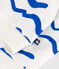 Baby-Sweatshirt aus Baumwolle mit Hai-Motiv blau MARSHMALLOW/ PORCELANA