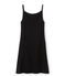 Chemise à bretelles femme coton/laine/soie schwarz NOIR
