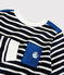Kinder-Sweatshirt aus Jersey für Jungen blau SMOKING/weiss MARSHMALLOW