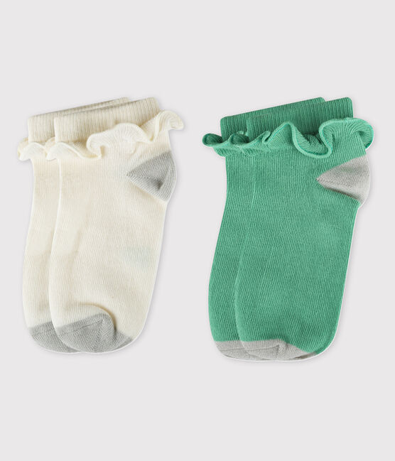 2er-Set Kindersocken für Mädchen variante 1