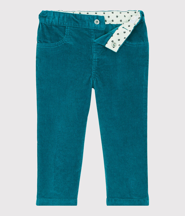 Baby-Cordhose f&uuml;r Jungen blau