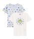 2er-Set T-Shirts für kleine Jungen